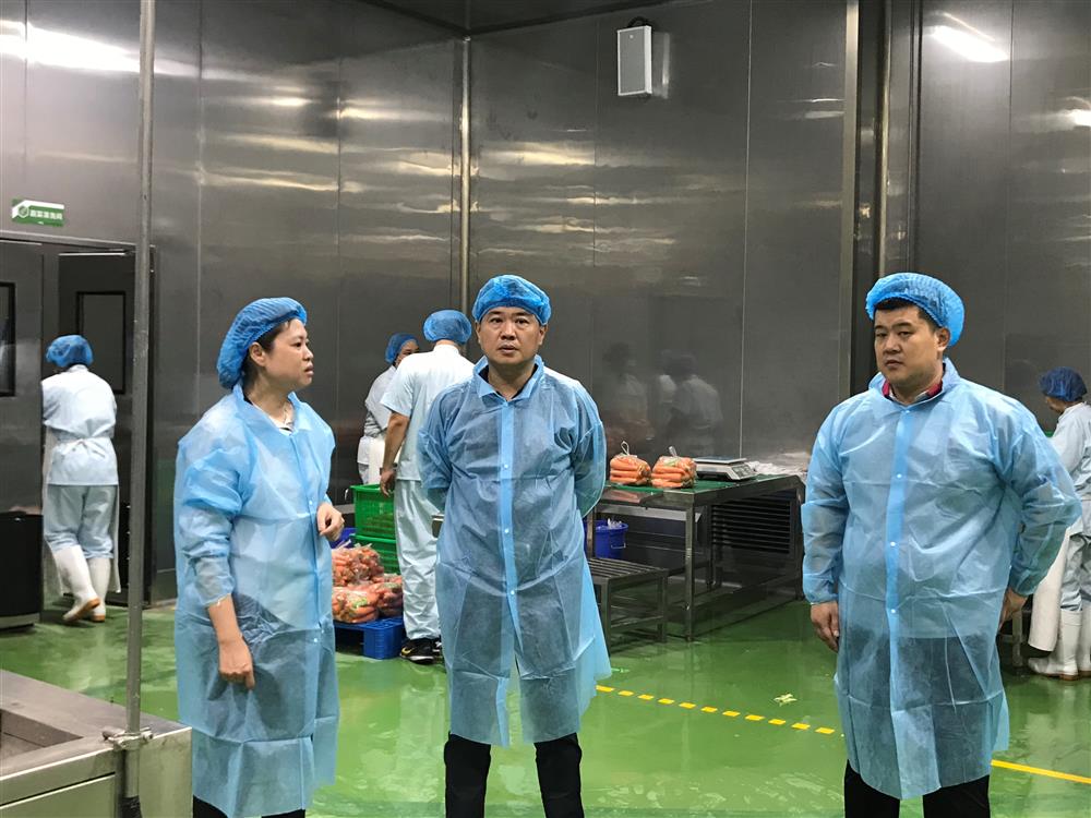 Lu, thư ký của Ủy ban kiểm dafabet com của Tập đoàn Công nghiệp và Phát triển Jinan, đã đến Khu công nghiệp thực phẩm của Tập đoàn Jindeli để điều tra