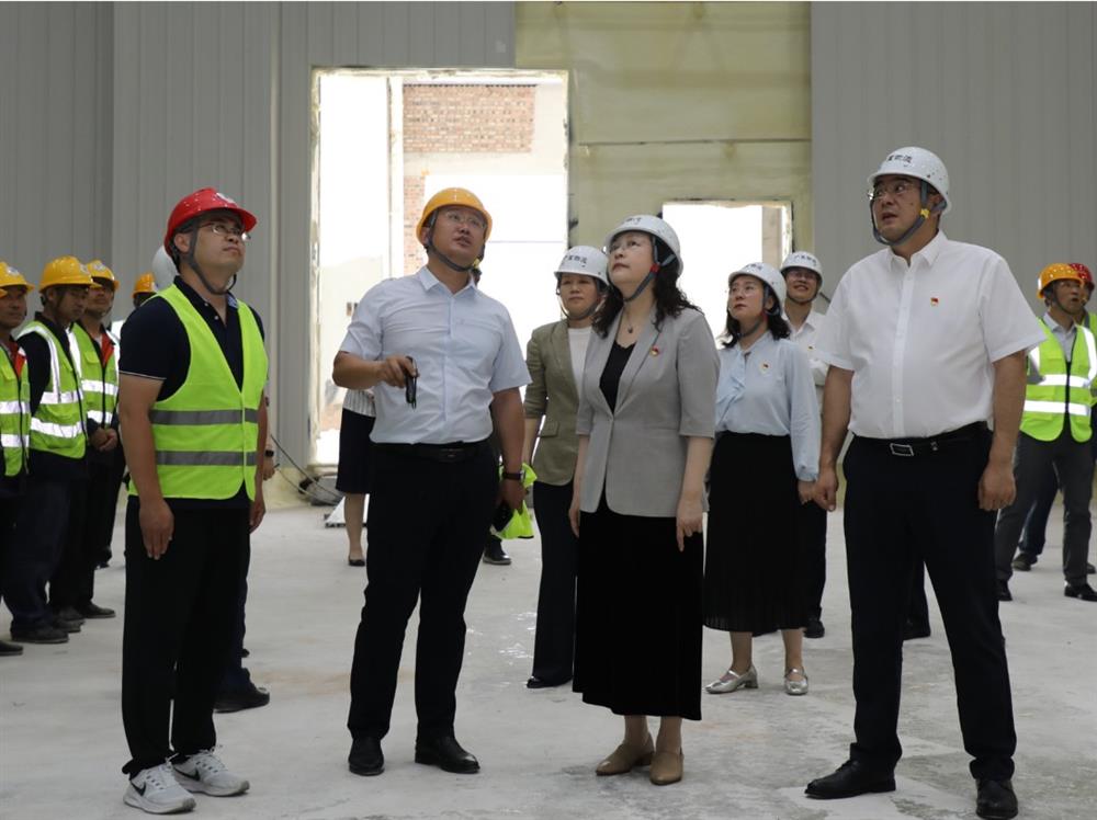 Huang Bei, 당위원회 장관이자 China nhà cái dafabet Group의 회장은 팀을 풀뿌리 파티 지점으로 이끌어 작업을 조사하고 안내합니다